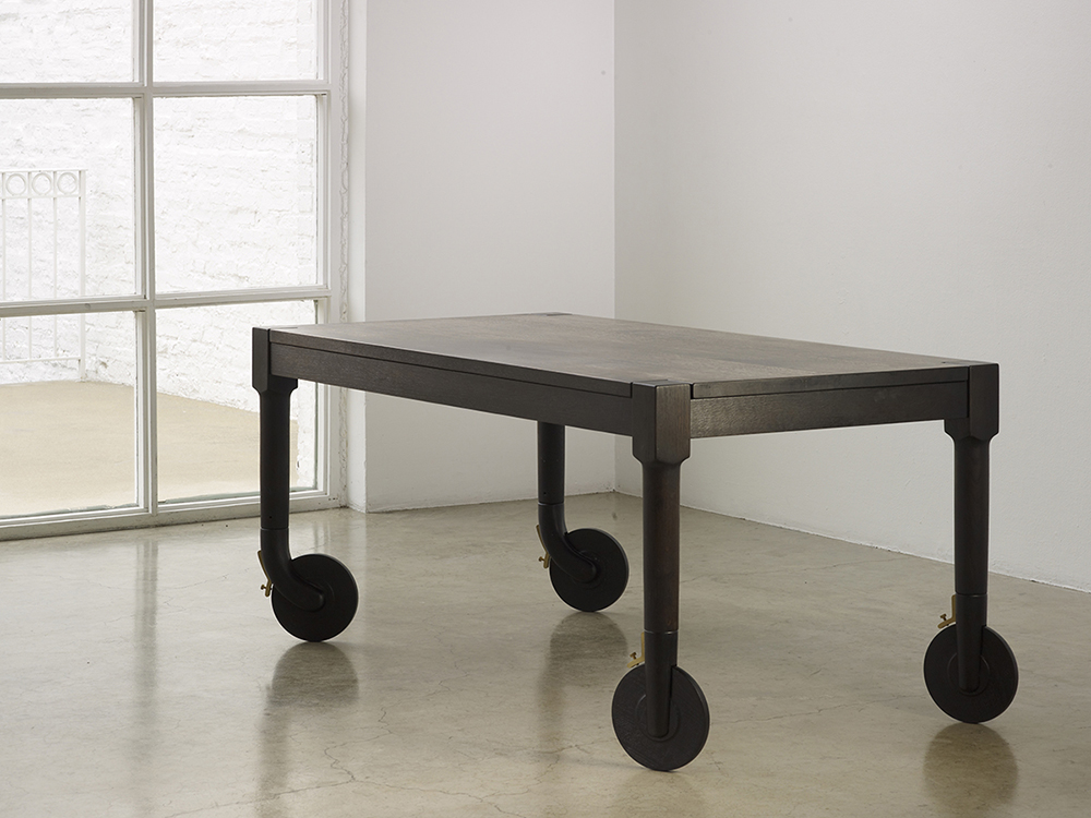 Rolling Dining Table
